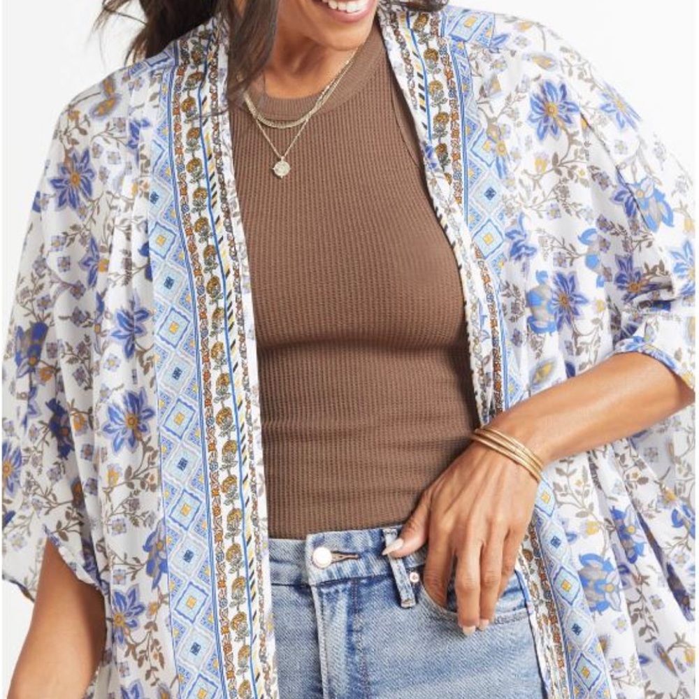 Tolani Mila Floral Wrap One Size - Picture 3 of 11